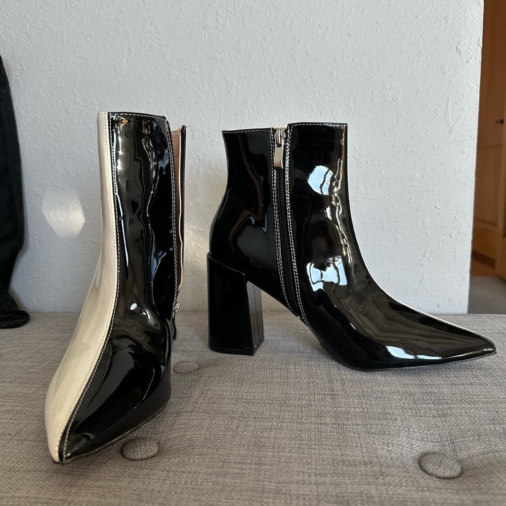 Two Toned Booties